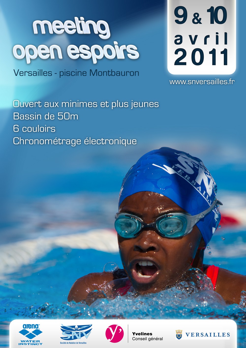 affiche meeting open espoirs 2011